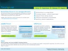 Tablet Screenshot of forumon.net
